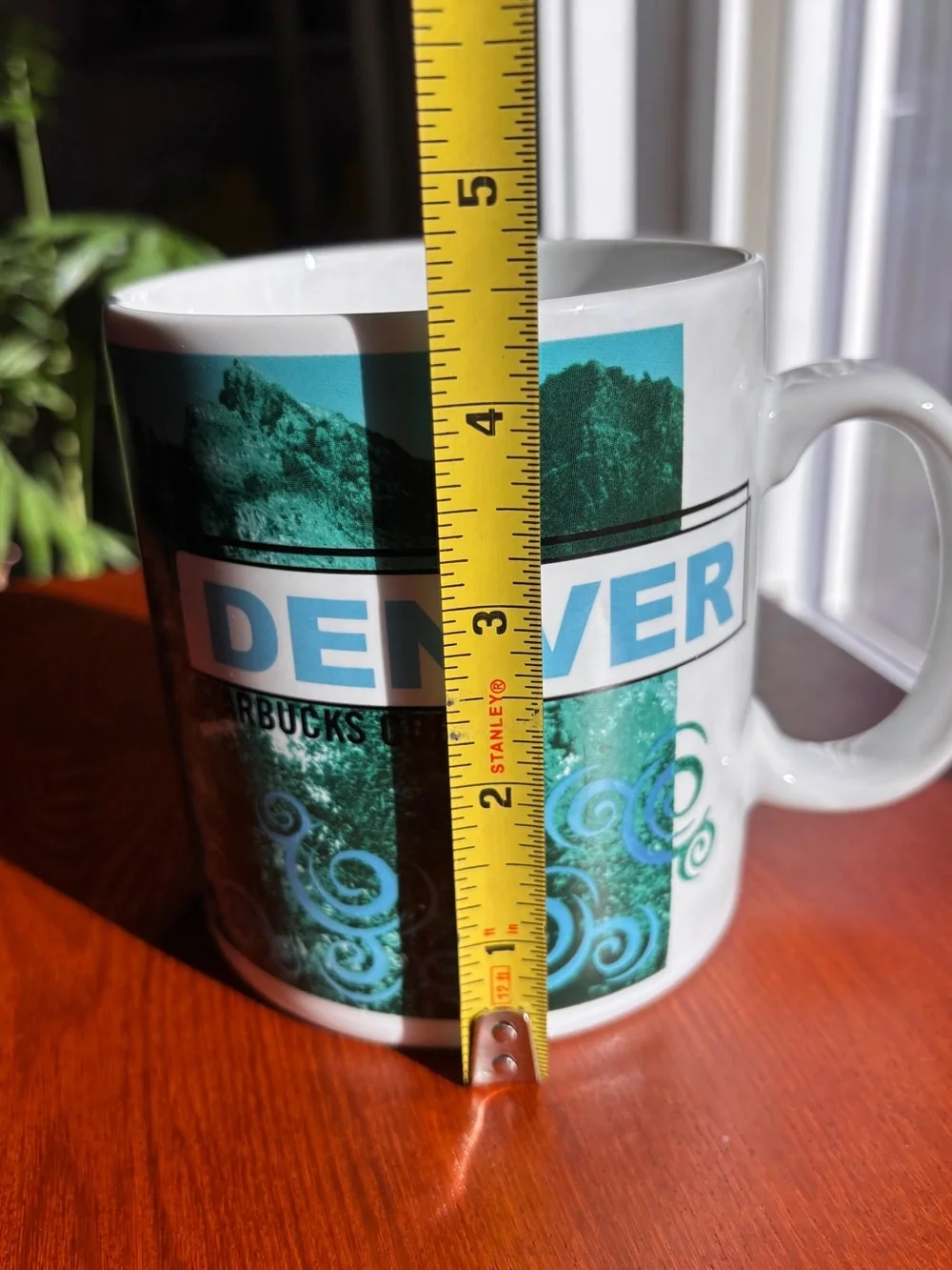 Starbucks Coffee Mug Denver Oversized Vintage 1998